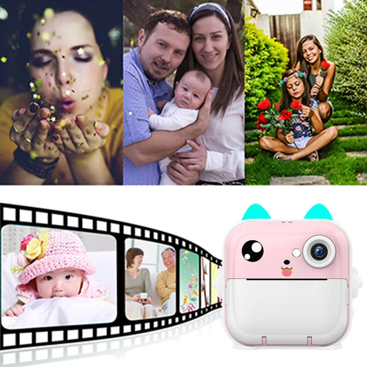 Kids Instant Print Camera  Fun & Portable for Children