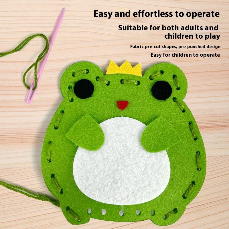 Kids Sewing kit – Animal Felt Craft Kit for Kids