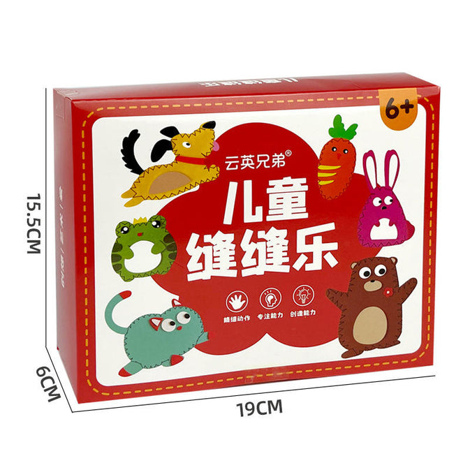 Kids Sewing kit – Animal Felt Craft Kit for Kids