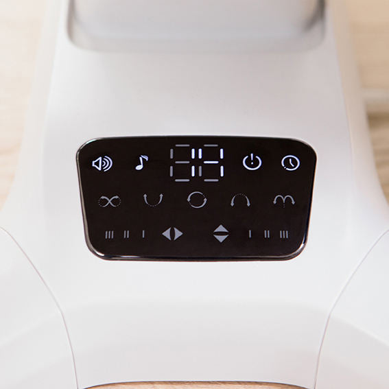 Electric Baby Swing Rocker with Mosquito Net & Remote – 5-Speed Auto Cradle for Newborns