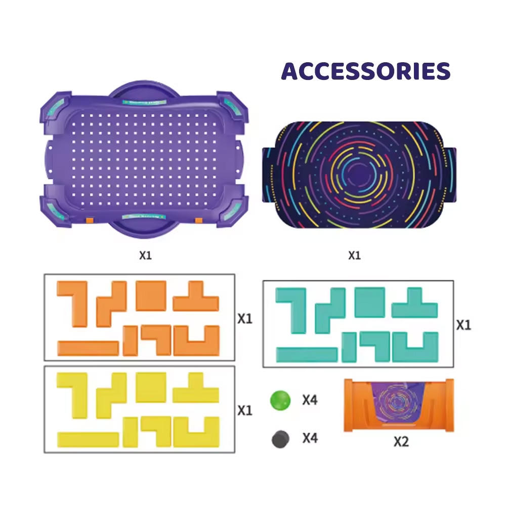 3D Tilt Maze Puzzle Game – Interactive Handheld Brain Teaser for Kids & Adults