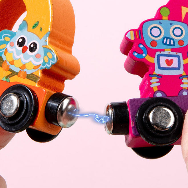 Wooden Alphabet Train Set – Magnetic ABC Learning Toy for Toddlers