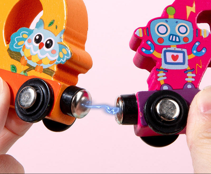 Wooden Alphabet Train Set – Magnetic ABC Learning Toy for Toddlers