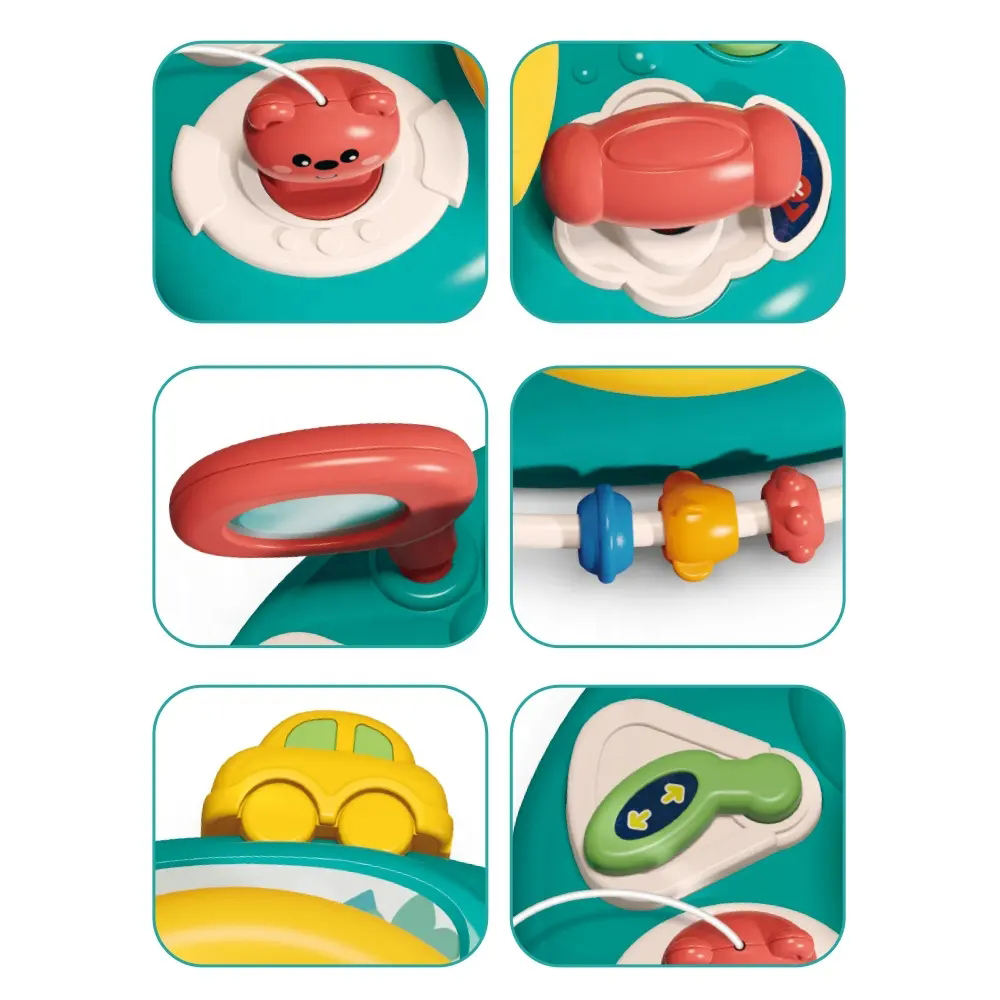 Kids Musical Steering Wheel Toy – Interactive Driving Simulation Toy