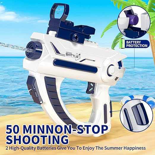 Space Gun Toy – Light & Sound Blaster for Kids