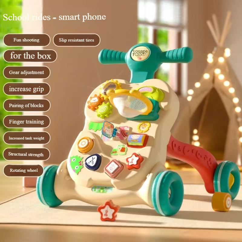 Interactive Baby Walker with Music, Lights, and Fun Buttons