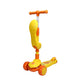 Adjustable Kids Scooter with Foldable Seat – Multi-Color 3-Wheel Ride