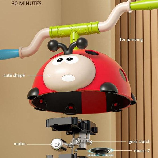 3-in-1 Kids Activity Toy – Jumping Game, Ring Toss & Rocket Launcher