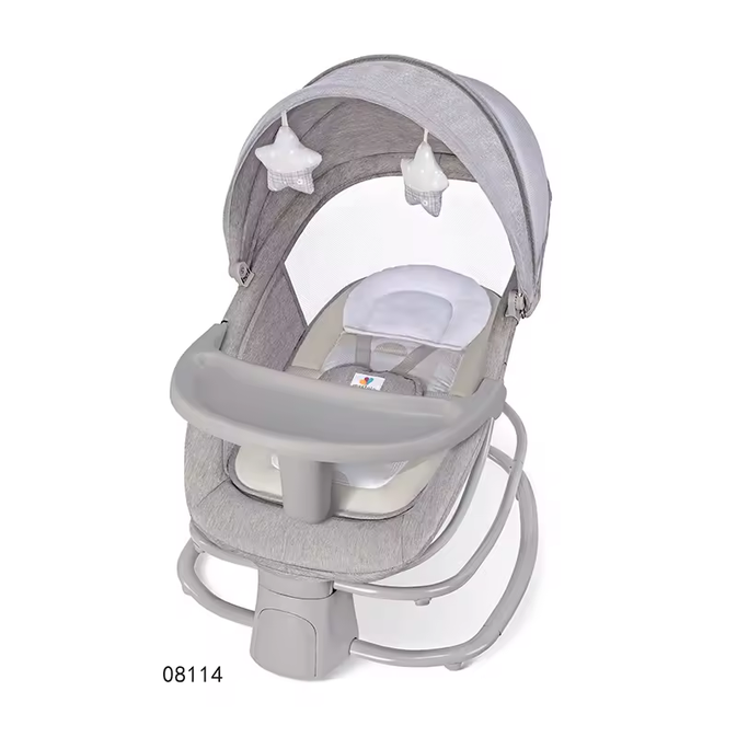 4-in-1 Baby Rocker, Bouncer, Recliner & Sleeper – Complete Comfort & Care for Newborns