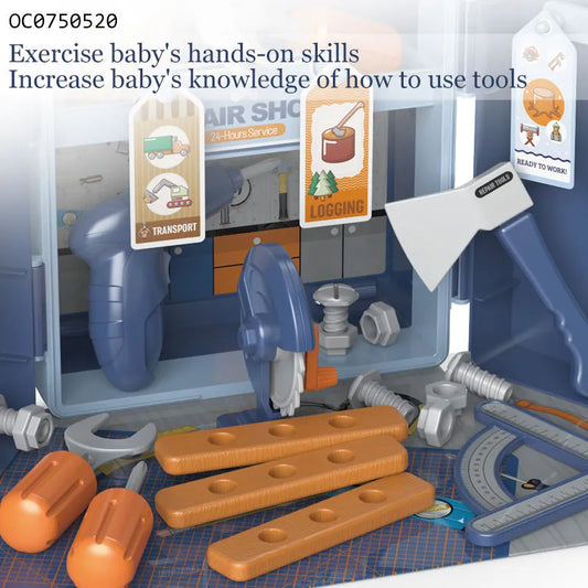 Kids Engineering Tool Set 30 Pcs Pretend Play Kit