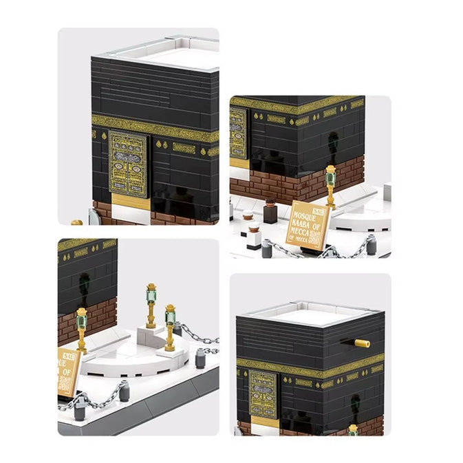 Mosque Kaaba Architecture Building Blocks Set – 446 Pieces Educational Toy