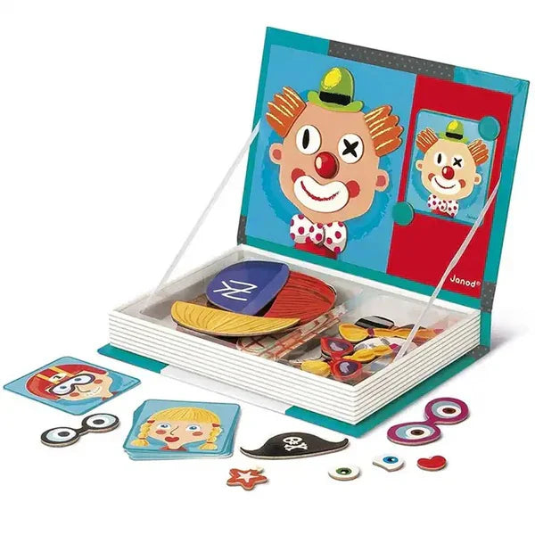 Magnetic Face Changing Puzzle Game - 67 Pieces.