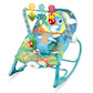 Baby Rocker & Bouncer Chair – With Vibrating Seat, Hanging Toys & Safety Harness