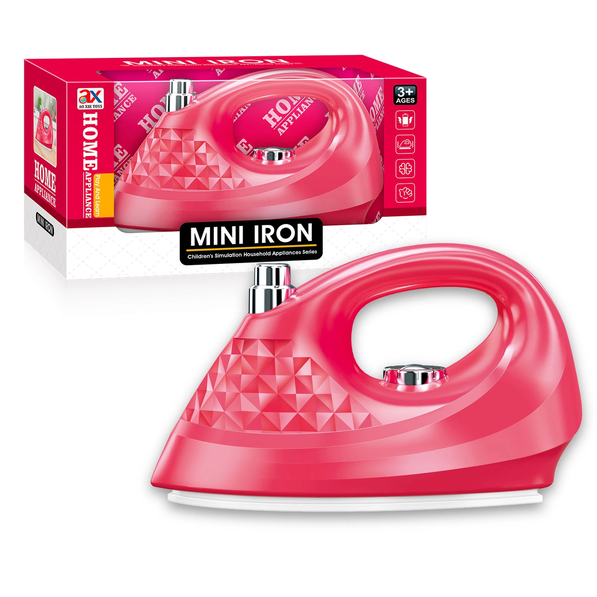 Toy Iron – Pretend Play Ironing Appliance for Kids
