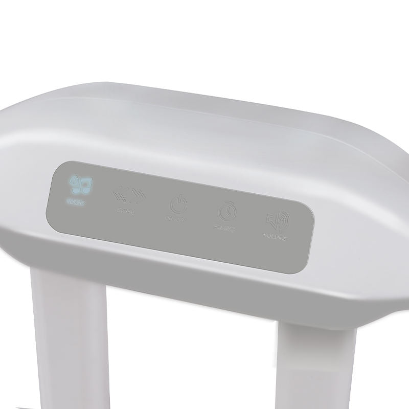 Adjustable Baby Swing with Soothing Rocking Motion, Toy Bar, and Reclining Seat