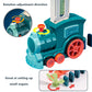 Automatic Domino Train Toy – Domino Laying Train Set with Colorful Tiles for Kids