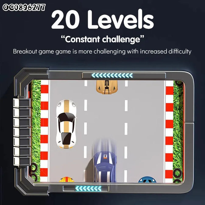 Mario Adventure Racing Toy Car – Little Hero Driving Game with Steering Wheel (3+ Years)