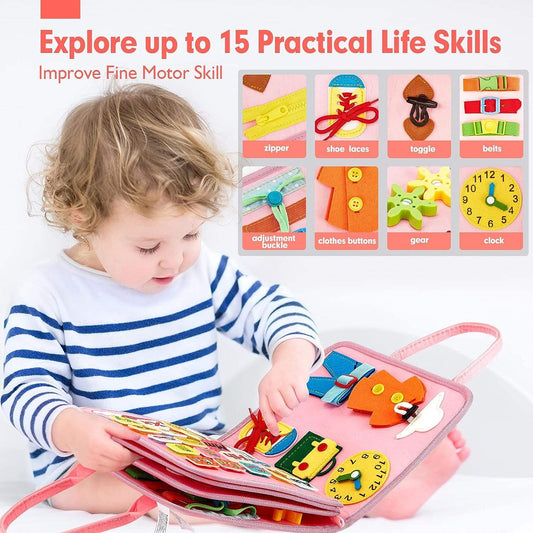 Busy Book - Activity for Kids (8 Pages)/ (10Pages)