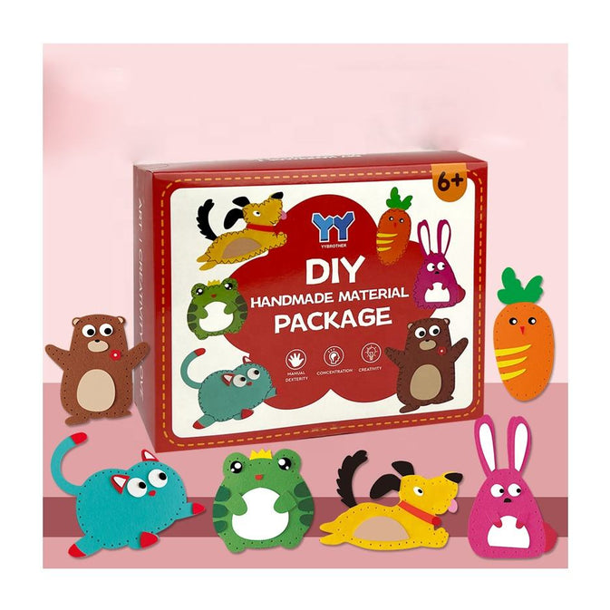 Kids Sewing kit – Animal Felt Craft Kit for Kids