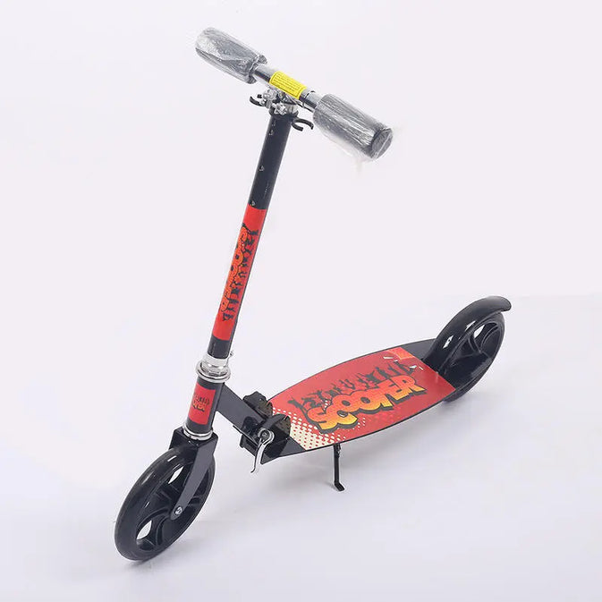 Kids Foldable Kick Scooter with Large Wheels