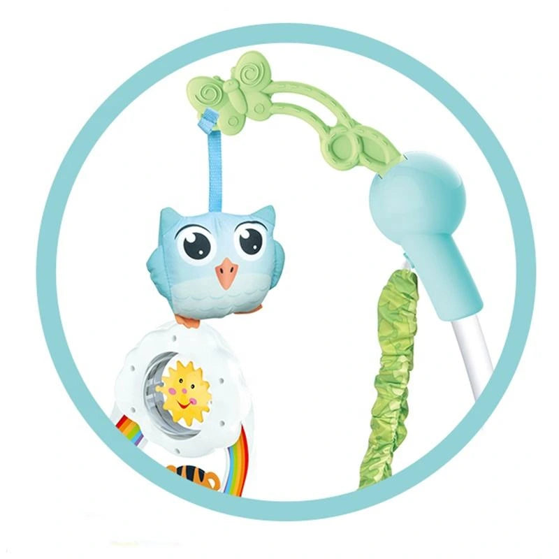 Baby Jumper – Adjustable Activity Bouncer with 360° Rotating Seat & Interactive Toys for Fun & Development