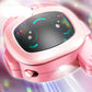 Pink and Blue Cute Robot Face Digital Kids Watch – Fun Cartoon Wristwatch