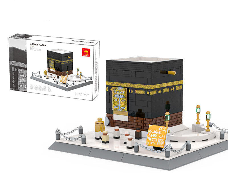 Mosque Kaaba Architecture Building Blocks Set – 446 Pieces Educational Toy