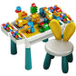 Multi-Functional Building Blocks Table Set – 72 Pcs | Educational Play Table for Kids (3+ Years)