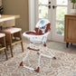 Baby Feeding High Chair – Foldable with Tray & Footrest | Space Astronaut Design