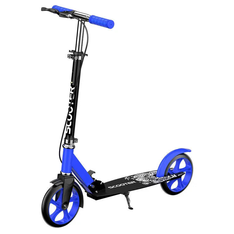 Kids Foldable Kick Scooter with Large Wheels