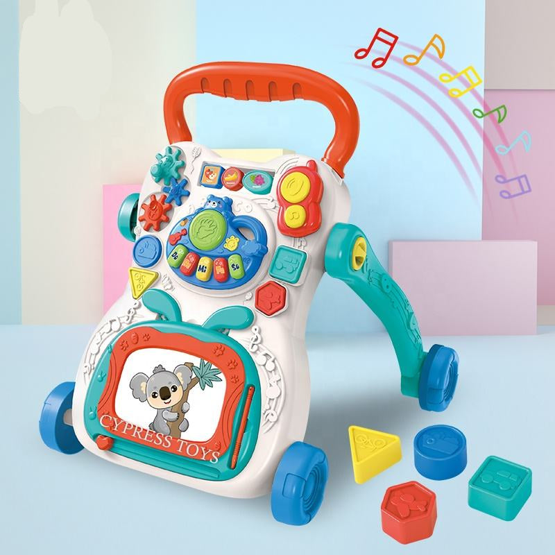 Baby Musical Activity Walker –  Learning, Walking & Play Center with Lights, Sounds & Shape