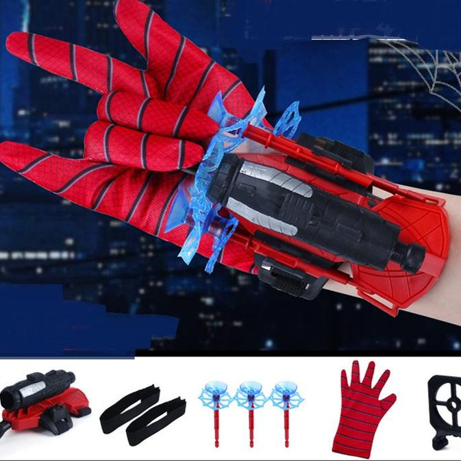 Spider Hero Wrist Launcher Toy Glove & Shooter Set