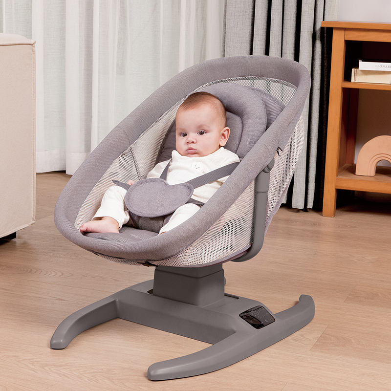 Multi-Motion Baby Cradle – 4-in-1 Electric Rocker with Mosquito Net
