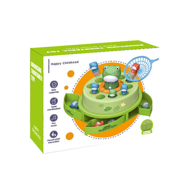 Frog Catching Game Toy with Music & Net – Interactive Catch Game for Kids
