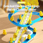 Climbing Duck Toy with Music & Lights – Automatic Stair-Climbing Track for Toddlers (3 Ducks)