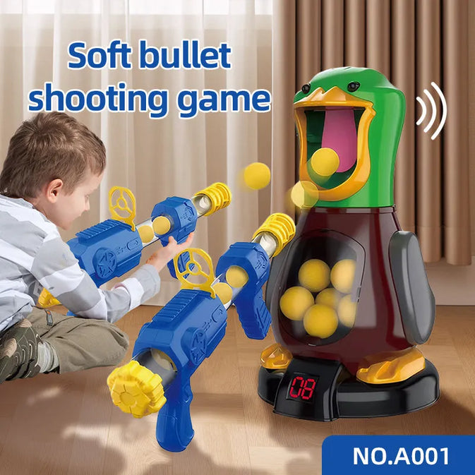 Duck Target Shooting Game – Launcher with Score Counter | One Gun |