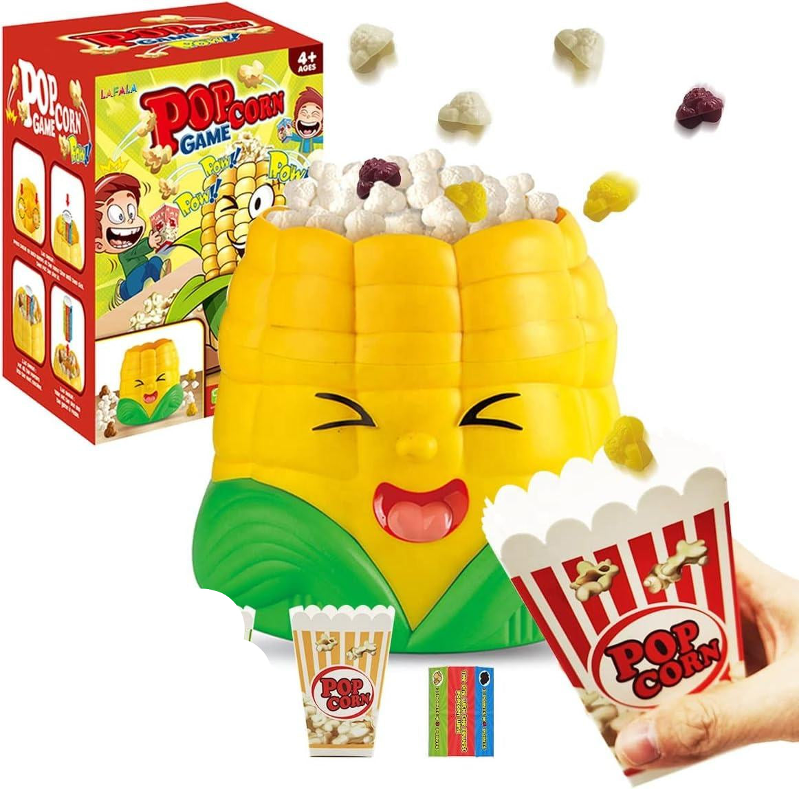 Fun Popcorn Shooting Game Toy – Interactive Corn Pop Game for Kids & Family