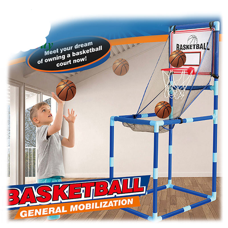 Indoor Basketball Hoop Play Set for Kids – Easy Assembly Shooting Game with Stand (Ages 3+)