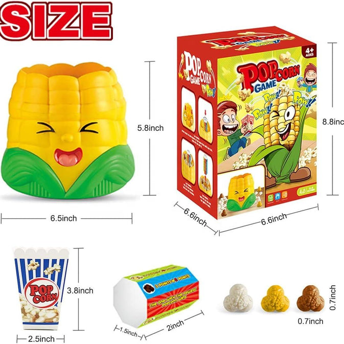 Fun Popcorn Shooting Game Toy – Interactive Corn Pop Game for Kids & Family