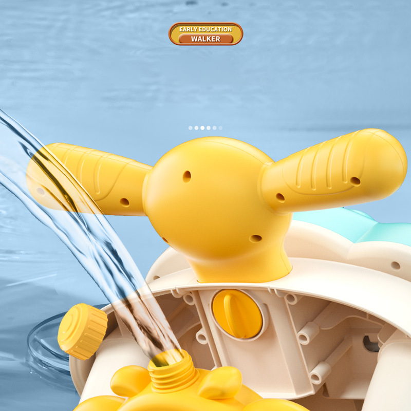 Interactive Baby Walker with Musical Buttons and Learning Features