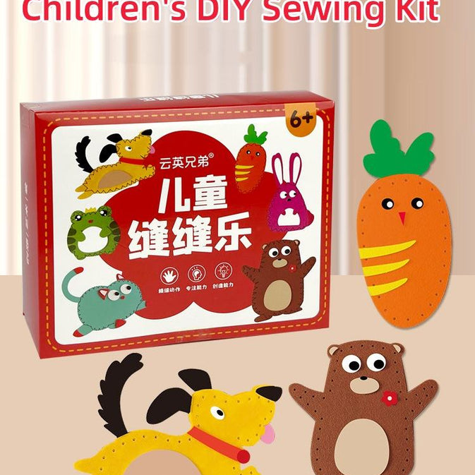Kids Sewing kit – Animal Felt Craft Kit for Kids