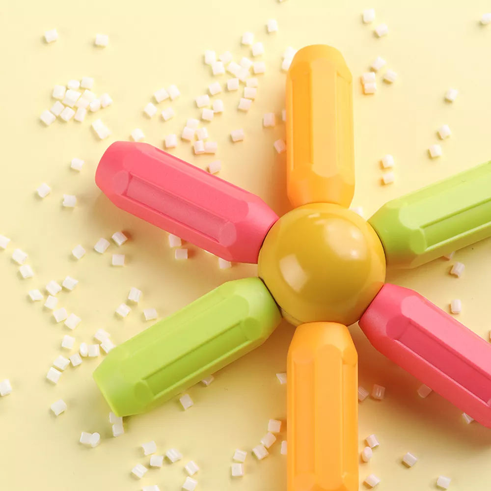 Magnetic Stick 64-Piece Construction Set – Colorful Rods & Balls Building Toy for Kids