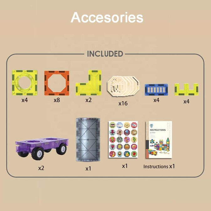 Magic Magnetic Blocks 41 Pcs Toy For Kids (Square Shape)