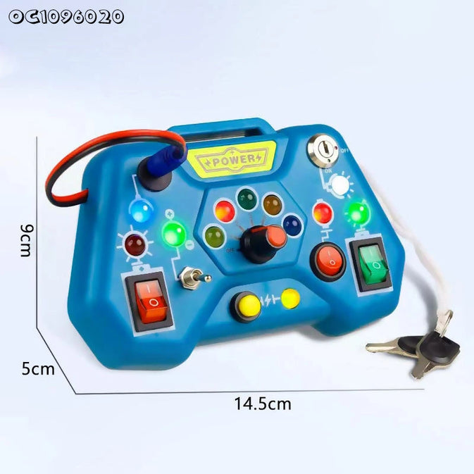 Montessori Music Busy Board | Educational Sensory Toy for Toddlers