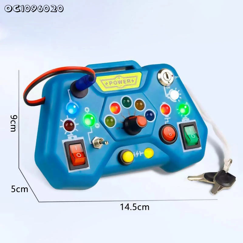 Montessori Music Busy Board | Educational Sensory Toy for Toddlers