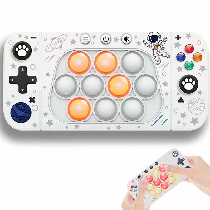 Fast Push Pop Game Console Space-Themed Fidget Game with Sound