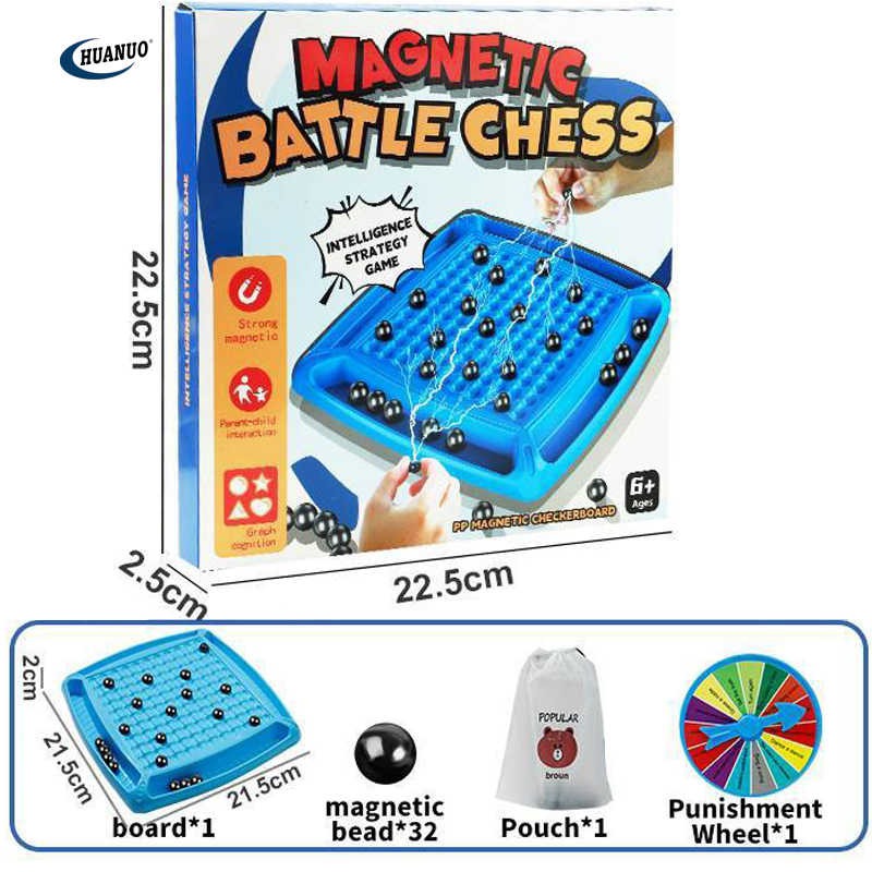 Magnetic Chess Dual Game set (Thunder Puzzle Chess Set)