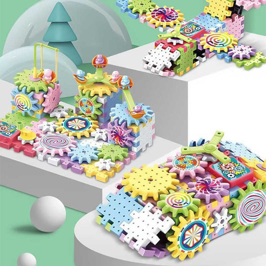 Electric Building Blocks 83 Pcs Assembling Paradise