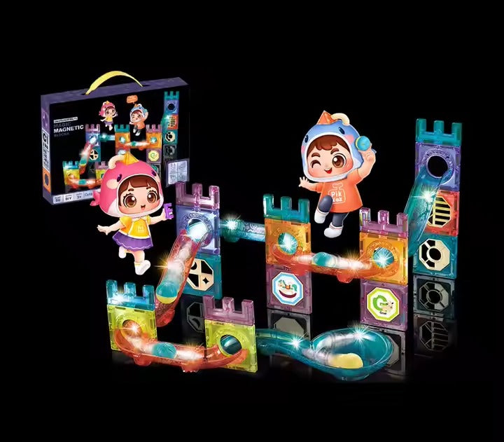 Magic Magnetic Box For Kids 56 pcs (square shape)