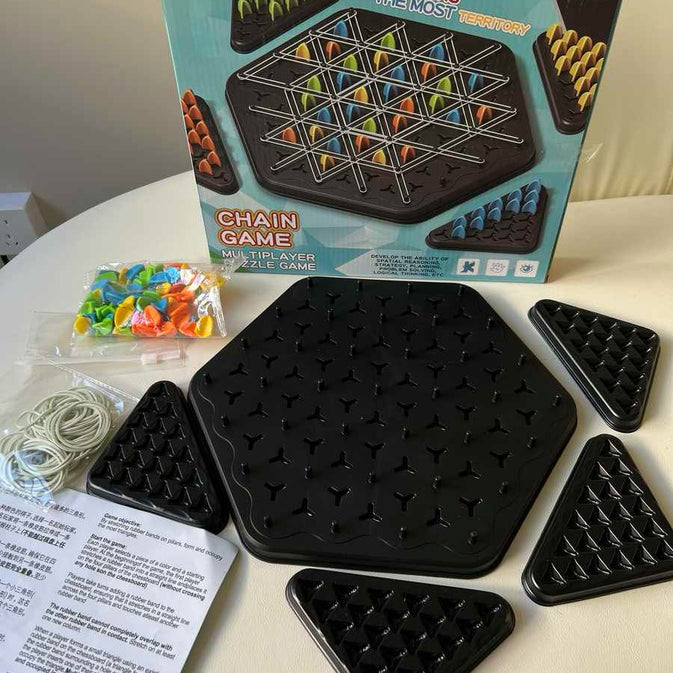 🧩 Tension Loop Puzzle Board – Brain-Boosting Family Game